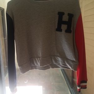 Tommy Hilfiger longsleve red and blue top
